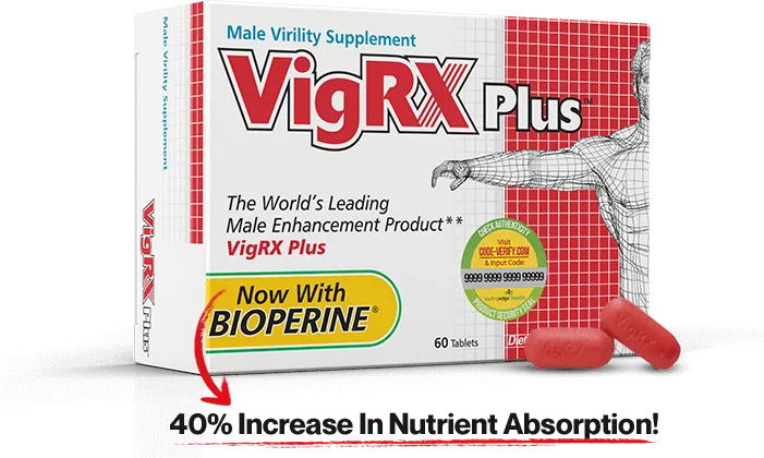 VigRX Plus — frasco oficial del suplemento